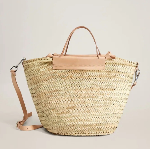 Mango Handbags - MANGO Beautiful Large Straw tote